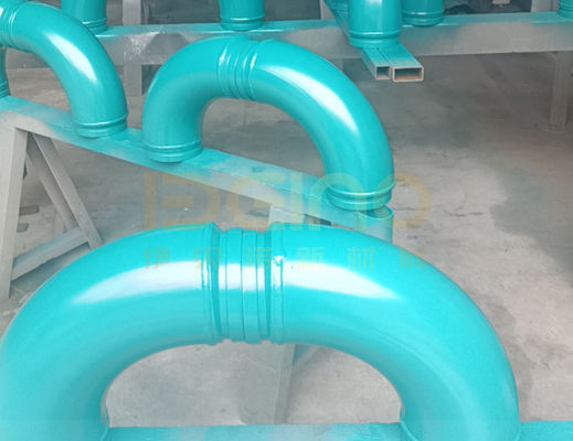 Tubo de bomba de concreto de aço com baixo teor de carbono de alta resistência com revestimento cerâmico de alumínio