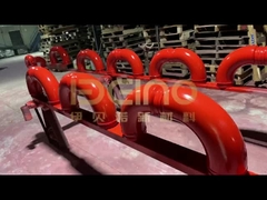 Bomba de concreto lisa Cotovelo Peso leve Bomba de concreto Boom Tubo bomba de concreto Cotovelo revestimento cerâmica