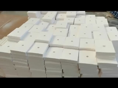 Certificado ISO de tubo cerâmico de alumínio com cotovelo revestido de cerâmica