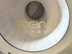 Alumina Cerâmica revestida com cotovelo Durável e para sistemas de tubulação industrial