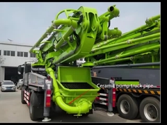 Encanamento da bomba concreta