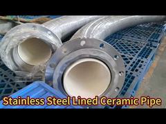 Tubulação alinhada da luva cerâmica