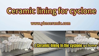 Forro de cerâmica de alumínio para lavagem de areia Hidrociclone - Solução resistente ao desgaste